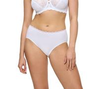 Triumph Women's Feel of Cotton Midi Briefs, White, 36
