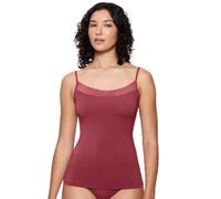 Triumph Women's Feel of Modal Spaghetti Top Cami Shirt, Sweet Marsala, Medium