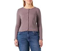 Triumph Women's Natural Spotlight Rib Cardigan Pyjamaoberteil, Pigeon Grey, 46