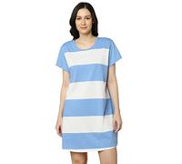 Triumph Women's Nightdresses NDK 02 X Nachthemd, Sea Blue Light Combination, 46