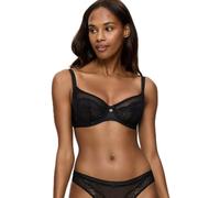 Triumph Women's O-Beauty Lily T W02 Bra, Black, 80D