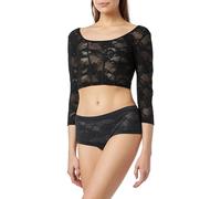 Triumph Women's Smart Deco Crop Top Bra, Black, 1