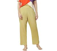 Triumph Women's Thermal MyWear Cosy Trousers Pyjamaunterteil, Moss Light, 40