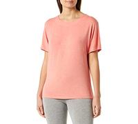Triumph Women's Thermal MyWear TOP SSL Pyjamaoberteil, Orange-Light Combination, 46