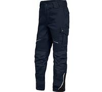 TRIUSO Flex-Line Kinder Bundhose Arbeitshose Reflex Cargohose Junior Hose (Marine-schwarz, 110/116)