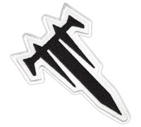 Trivium Big T Band Logo Standard Woven Patch Accessory Size