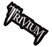 Trivium Classic Logo Standard Woven Patch Accessory Size