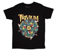 Trivium Dragon Circle Pit T Shirt L