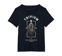 Trivium Floating Oni T-Shirt, Damen Große Größen, Schwarz, 5X