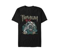 Trivium - Skelly Flower - T-Shirt - Schwarz - L - 100% Baumwolle Schwarz L