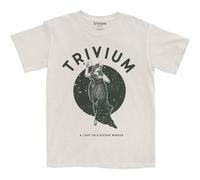 Trivium T Shirt Moon Goddess Band Logo Nue offiziell Herren Natural L