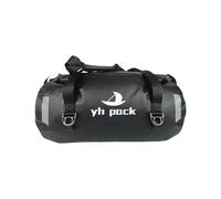 Trockensäcke, wasserdicht, großes Fassungsvermögen, zusammenklappbar, geeignet für Kajakfahren, Rafting, Bootfahren, Angeln, Camping, 40 l, 60 l, 80 l, A: Schwarz, 40 l, Beziehen Sie sich auf die