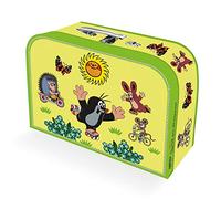 Trötsch Der kleine Maulwurf Kinderkoffer klein: Pappkoffer Reisekoffer Kinder Spielkoffer: Pappkoffer mit Metallhenkel, klein