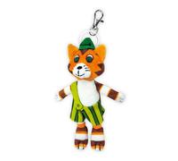 Trötsch Pettersson und Findus Schlüsselanhänger aus Plüsch Findus: Taschenanhänger Schlüsselringanhänger