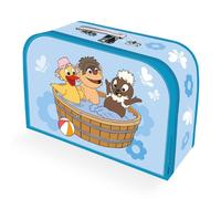 TRÖTSCH Trötsch Kinderkoffer Pittiplatsch Wanne groß,Pappkoffer, Koffer aus Pappe, Geschenk Verpackung, Gutschein Verpackung,Spielkoffer, Metallgriff und Metallhenkel, Reisekoffer Kinder