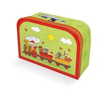 TRÖTSCH - Unser Sandmännchen Kinderkoffer medium Freundezug: Pappkoffer Reisekoffer Kinder Spielkoffer