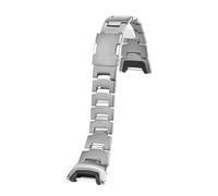TROGPYXG Armband aus Titanlegierung, kompatibel mit Casio PRG-110T/Y PRW-1300Y PROTREK-Serie, Outdoor-Sport, Metall-Uhrenarmband, Armband, Herren(Silver)