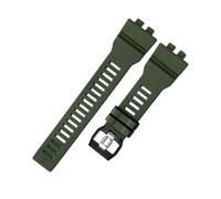 TROGPYXG Armband kompatibel mit Casio GBD-800/GBA-800 Uhrenarmband Ersatz GBD800/GBA800 Armband Gürtel Uhrenzubehör(Green)