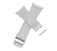 TROGPYXG Ersatz-Uhrenarmband kompatibel mit Skagen Herrenuhren 30 mm mit Schrauben(Silver)