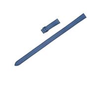 TROGPYXG Uhrenarmband kompatibel mit Hermes Cape COD/HEURE H Doppelkreis Leder 19mm Zubehör Kalbslederarmband(Dark Blue 2)