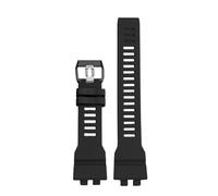 TROGPYXG Uhrenarmband-Zubehör, kompatibel mit Casio GBA-800/GBD-800/GMA-B800/GB 800-Serie, wasserabweisendes Outdoor-GBA-800, stoßfestes Harz(Black)