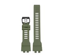TROGPYXG Uhrenarmband-Zubehör, kompatibel mit Casio GBA-800/GBD-800/GMA-B800/GB 800-Serie, wasserabweisendes Outdoor-GBA-800, stoßfestes Harz(Army green)