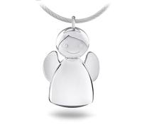 TROIKA ANGELINA - KR17-32/CH - Schlüsselanhänger - Schutzengel, Schutzengelchen - Metallguss- glänzend - verchromt - silber - TROIKA-Original