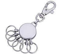 TROIKA Basic MT - die geniale Schlüsselorganisation | macht selbst den größten Schlüsselbund einfach zu handhaben | Schlüsselwechsel in Sekunden | Höchste Qualität & Sicherheit - Geschenkverpackung