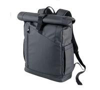Troika Roll Top Rucksack TROIKA BLACK ROLL TOP (BBL51/BK)