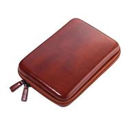 TROIKA Organizer-Etui BROWN TRAVEL CASE