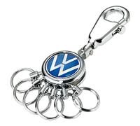 Troika Schlüsselanhänger mit Karabinerhaken VW Logo