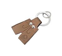 TROIKA OKTOBERFEST 2025 Schlüsselanhänger Lederhose mit Oktoberfest Leder-Prägung 100% Made in Germany Oktoberfest 2025 Schlüsselanhänger mit patentiertem Schlüsselring NAIL GUARD aus Edelstahl