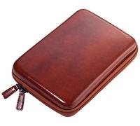 TROIKA Organizer-Etui BROWN TRAVEL CASE