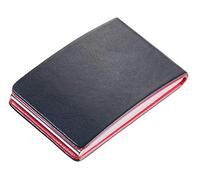 TROIKA RED PEPPER STYLE - CDC92/LE - Visitenkartenetui - Visitenkartenbox - magnetischer Verschluss - Ausleseschutz (für RFID-Chips) - Kunstleder, Stahl - rot, schwarz - TROIKA-Original