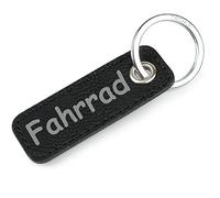 TROIKA Retrotag Fahrrad | Schlüsselring und Anhänger im Retro Style | hochwertiger und langlebiger Schlüsselanhänger | inkl Original Keyring | in Geschenkverpackung