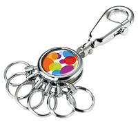 Troika Schlüsselanhänger, 9 cm, Mehrfarbig, KYR01-A047