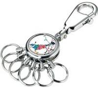 TROIKA® Schlüsselanhänger BIRDIE mehrfarbig St.