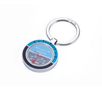 TROIKA Schlüsselanhänger Elefant Eddie - nimmt den Schlüssel sicher an den Rüssel - Metallguss - verchromt - silberfarben