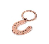 Troika Schlüsselanhänger,Girls Best Friends Horse - KR14-30/RG - Hufeisen mit Swarovski® Kristallen - glänzend, Rose Gold - Glücksbringer - Pferdefreunde - das Original