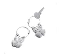 TROIKA® Schlüsselanhänger TABBY silber St.