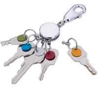 TROIKA® Schlüsselanhänger PATENT/Colour glänzend