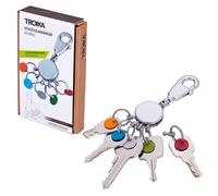 TROIKA® Schlüsselanhänger PATENT/Colour matt mehrfarbig St.