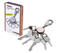 TROIKA® Schlüsselanhänger PATENT silber St.