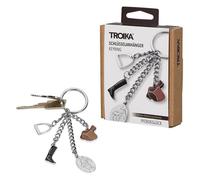 TROIKA® Schlüsselanhänger PFERDEGLÜCK braun St.
