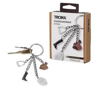 TROIKA® Schlüsselanhänger PFERDEGLÜCK braun St.