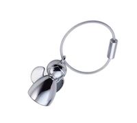 TROIKA Schlüsselanhänger - Schutzengel, glänzend silber
