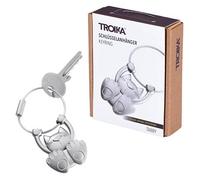 TROIKA® Schlüsselanhänger TABBY silber St.