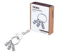 TROIKA KR17-18/MA, Keyring, Silber, Chrom, Metall, Silber, Abbildung, 30 mm, 9 mm