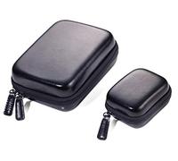 TROIKA Set aus 2 Organizer-Etuis mit Reißverschluss ONPACK, glänzend schwarz