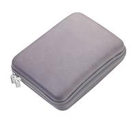 TROIKA TRAVEL CASE - CBO11/GY- Organizer-Etui mit Reißverschluss - Kabel-Organizer, Reise-Kosmetik- 3 Innenfächer - 6 Elastikband-Schlaufen - Trennwand - TROIKA-Original